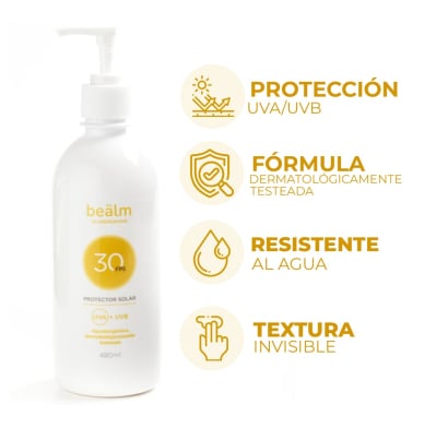 Protector Solar Beälm FPS30 480 g