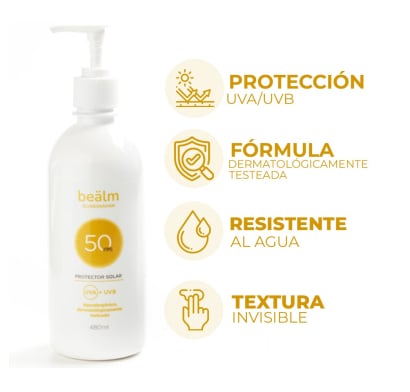 Protector Solar Beälm FPS50 480 g