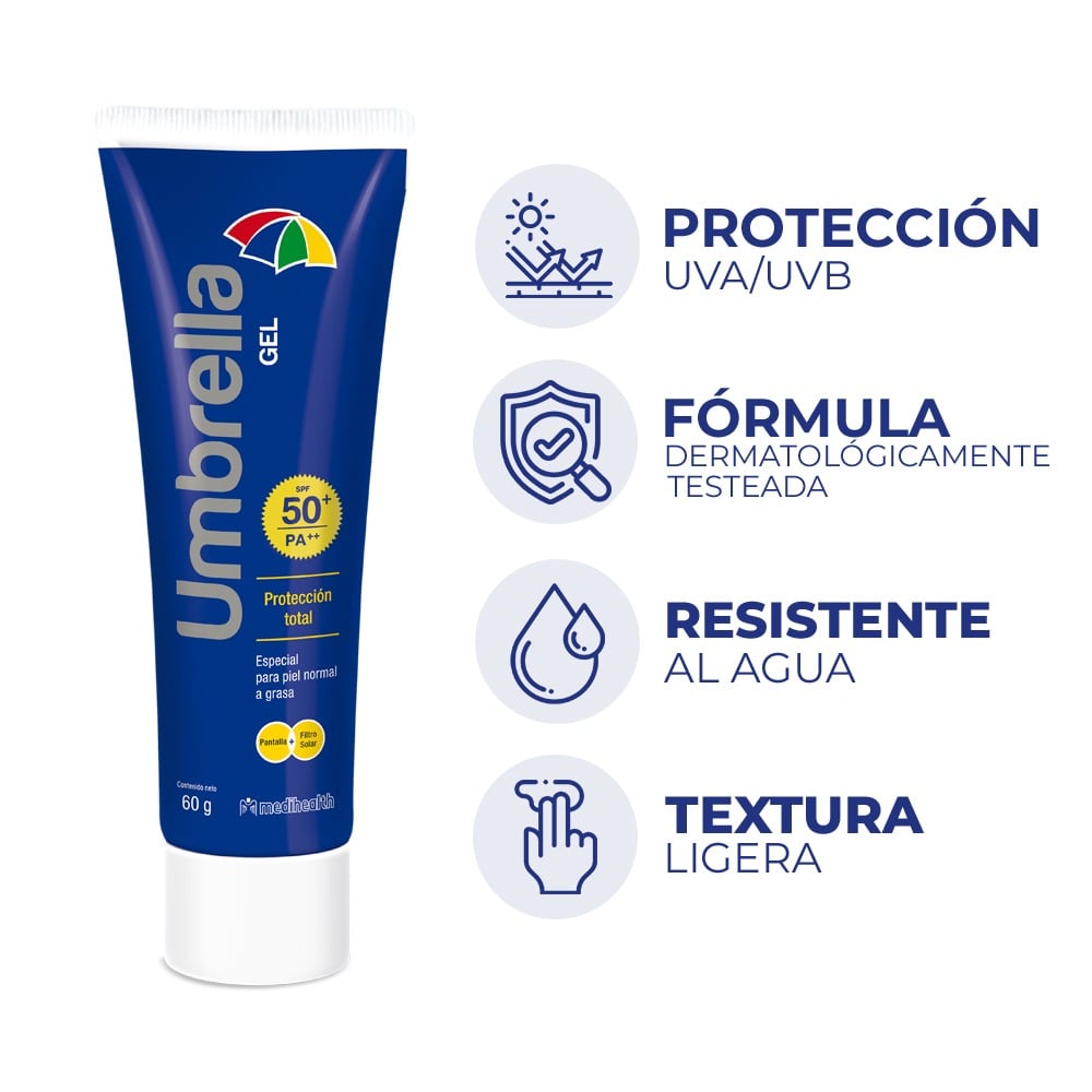 Protector en Gel Umbrella FPS50 60 g