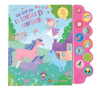 Libro Bosque De Fantasia - Mundo De Sonido