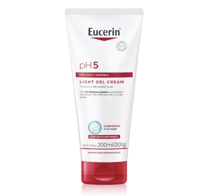 Crema Eucerin Gel Light pH5 para Piel Seca y Sensible 200 ml