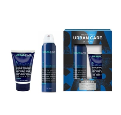Espuma de Afeitar Urban Care Extreme 149 g + Bálsamo After Shave 100 g