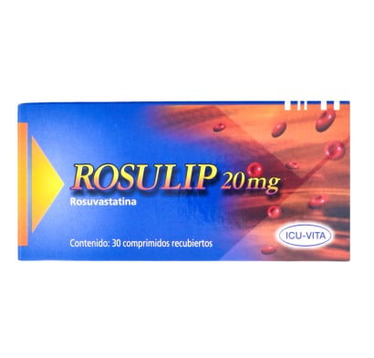 Rosulip 20 mg 30 Comprimidos