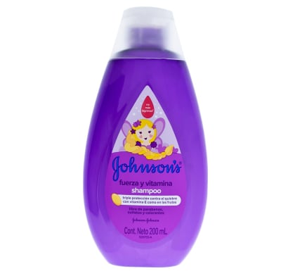 SHAMPOO JOHNSON'S BABY FUERZA Y VITAMINA 200 ML