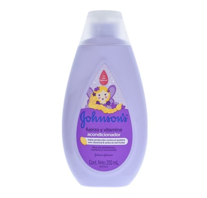 ACONDICIONADOR JOHNSON'S BABY FUERZA Y VITAMINA 200 ML