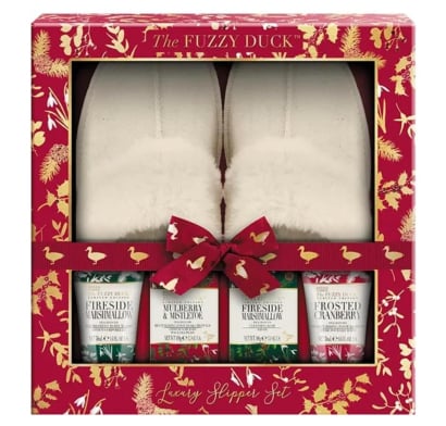 Set Baylis & Hardin He Fuzzy Duck Winter Wonderland 5 Unidades