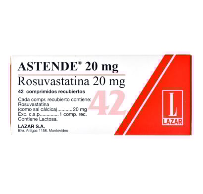 Astende 20 mg 42 Comprimidos