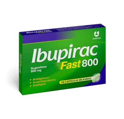 IBUPIRAC FAST 800 MG 10 CAPSULAS