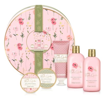 Set Baylis & Harding Garden Rose Poppy & Vanilla 5 Unidades