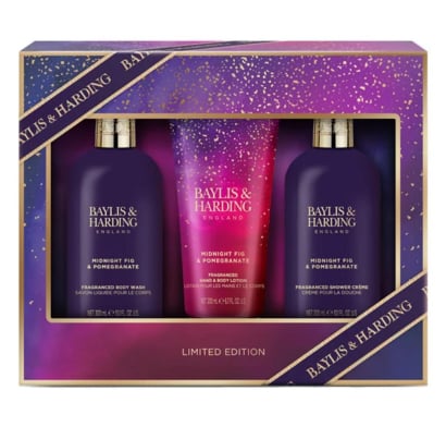 Set Baylis & Harding Midnight Fig & Pomegranate 3 Unidades