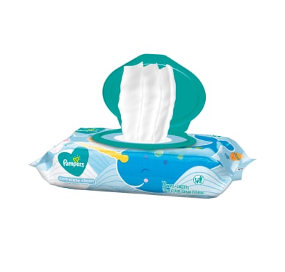 Toallitas Húmedas Pampers Confort Clean con Perfume 72 Unidades