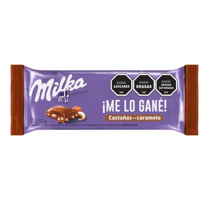 Tableta de Chocolate Milka Castana 55 g