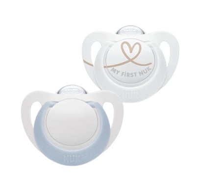 CHUPETE NUK SILICONA GENIUS TALLE 0 X 2 UNIDADES