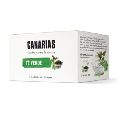 Té Verde Canarias 20 Saquitos