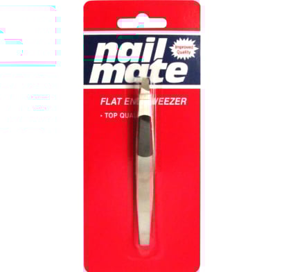 PINZA PARA DEPILAR MANGO CON SILICONA