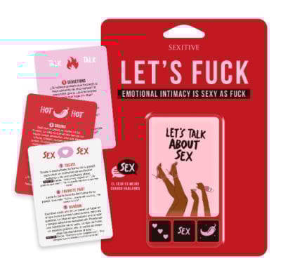 Sextoys Cartas y Dados Sexitive Let's Fuck