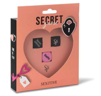 Sextoys Tres Dados Sexitive Secret Game