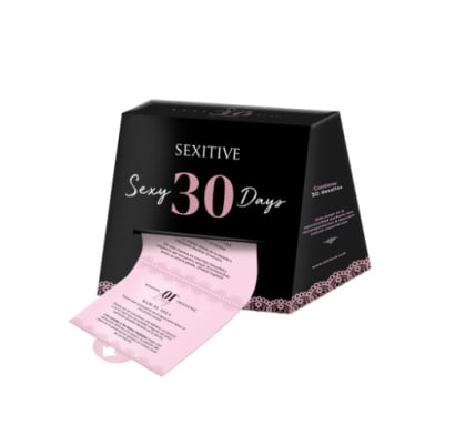 Sextoys Desafíos Sexitive Sexy 30 Días