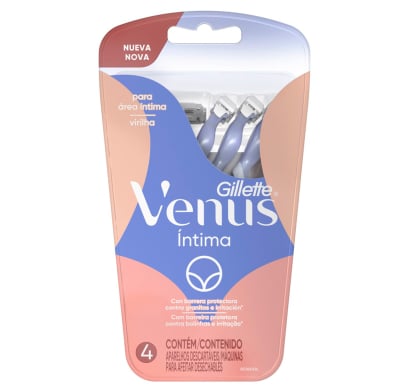 Afeitadora Gillette Venus Íntima Descartable 4 Unidades