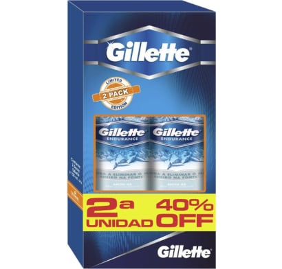 Pack Antitranspirante en Aerosol Gillette Artic Ice 150 ml 2 Unidades