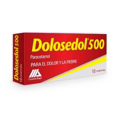 DOLOSEDOL 500 MG X 10 COMPRIMIDOS