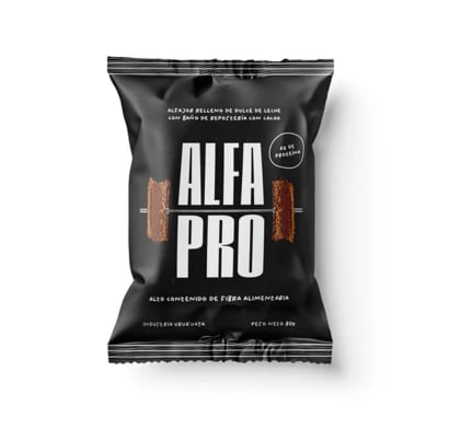 Alfajor Alfapro Chocolate 80 g