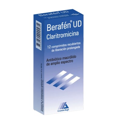 Berafén UD 500 mg 12 Comprimidos Recubiertos LP