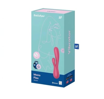 Vibrador Satisfyer Mono Flex Connect App Rojo