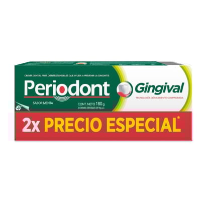 Pasta de Dientes Periodont Gingival 90 g 2 Unidades