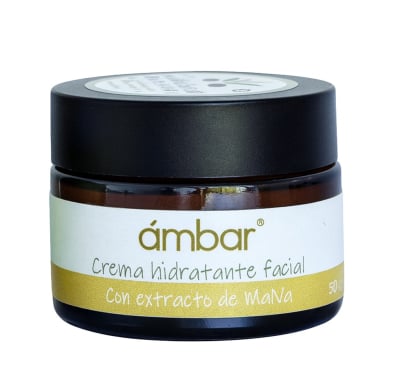 Crema Hidratante Facial Ámbar con Extracto de Malva 50 ml