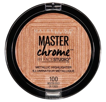 Iluminador Maybelline Mast Chrome N°100 Molten Gold
