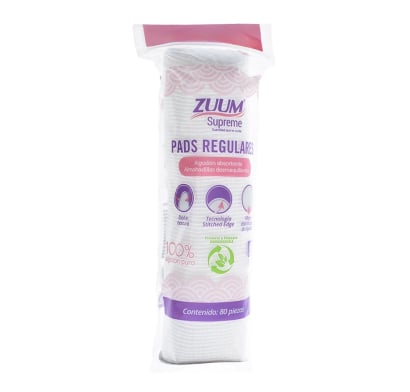 DISCO DESMAQUILLANTE ZUUM PREMIUM X 80