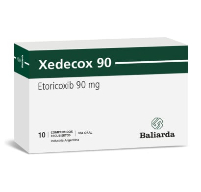 Xedecox 90 mg 10 Comprimidos