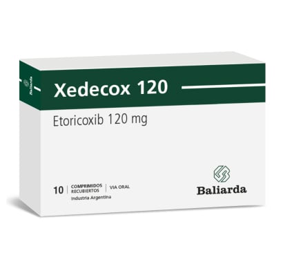 Xedecox 120 mg 10 Comprimidos