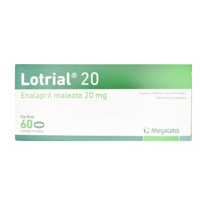 Lotrial 20 Mg 60 Comprimidos