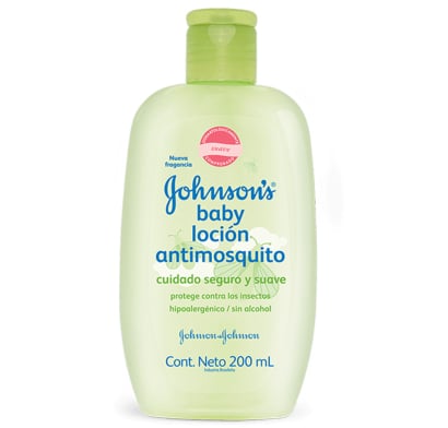 Loción Antimosquitos Johnson's Baby 200 ml