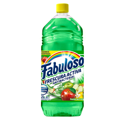 Limpiador Líquido Fabuloso Pasión de Frutas Antibacterial 2 l