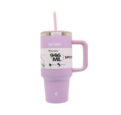 Vaso Térmico Terrano Spotie Cup Lila 946 ml