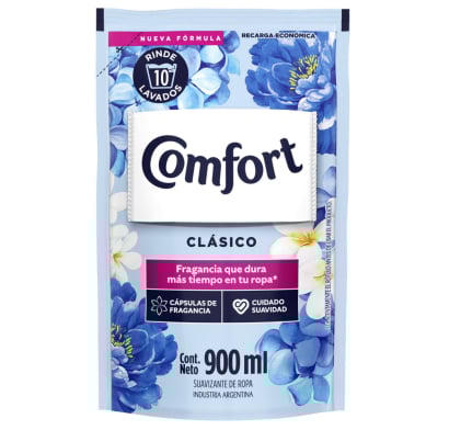 Suavizante Comfort Clásico 900 ml