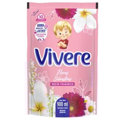 Suavizante Vivere Clásico Flor 900 ml