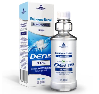 Enjuague Bucal Den3 Blanc 310 ml