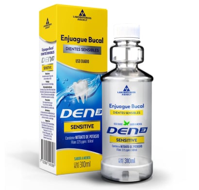 Enjuague Bucal Den3 Sensitive 310 ml