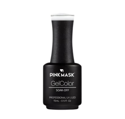 Esmalte Semipermanente en Gel Pink Mask White Tips