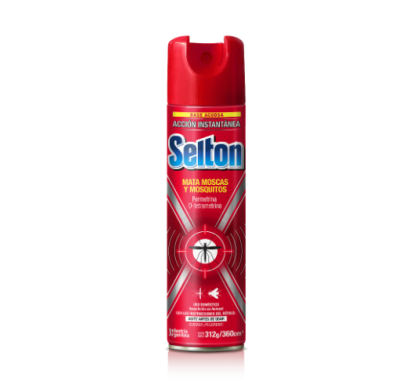 Insecticida Selton Instantánea Rojo 360 cc