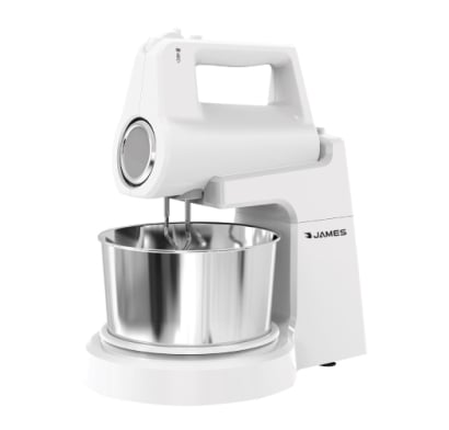 Batidora de Pedestal James BJP Blanca 400W