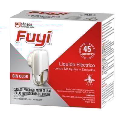 Aparato Insecticida Fuyi para 45 Noches