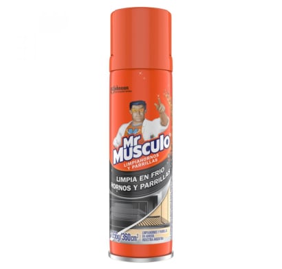 Limpiador de Hornos Mr. Músculo en Aerosol 360 cc