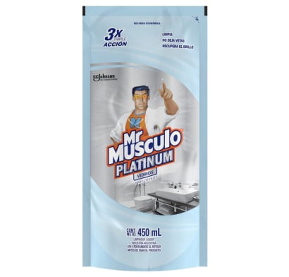 Limpiavidrios Mr. Músculo 450 cc