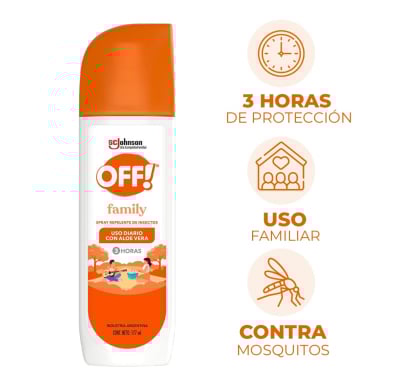 Repelente Off! en Spray Family 177 ml