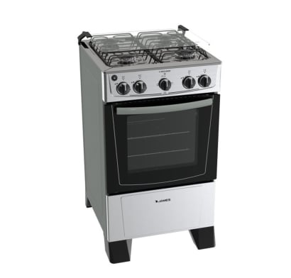 Cocina Combinada James C 205 B Inoxidable 4 Hornallas
